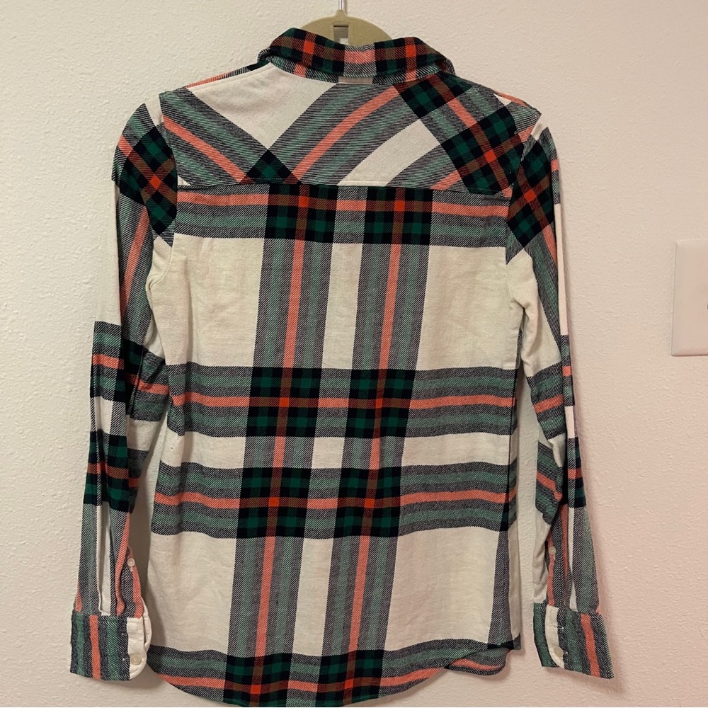 J Crew Plaid Button Up - Picture 3 of 3